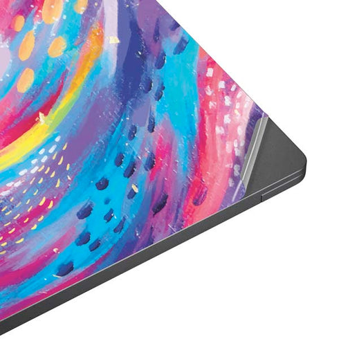 Rainbow Wave Brush Stroke by Etta Vee Surface Laptop 7 15in Skin